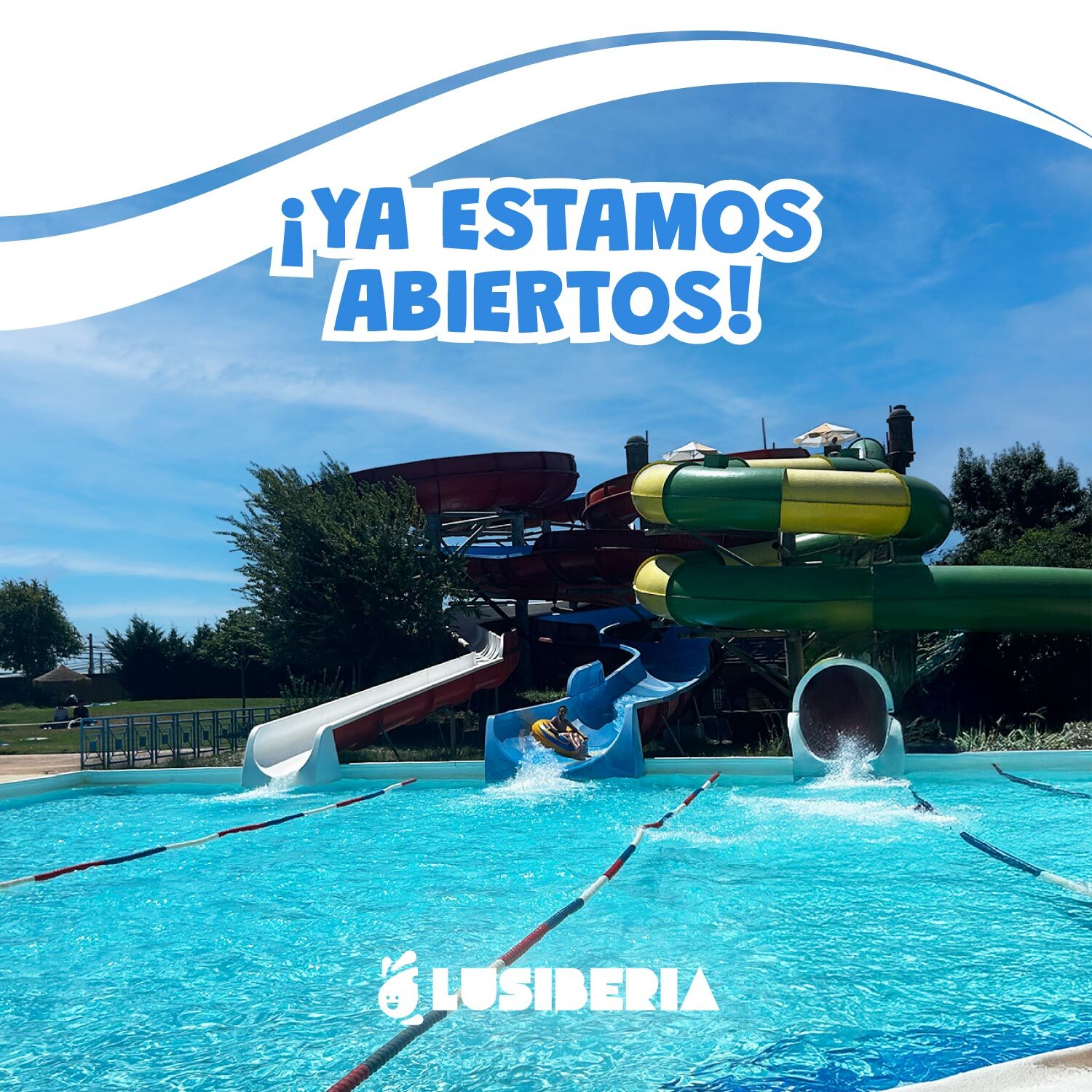 ¡ATENCIÓN BAÑISTAS! ¡ESTAMOS ABIERTOS!