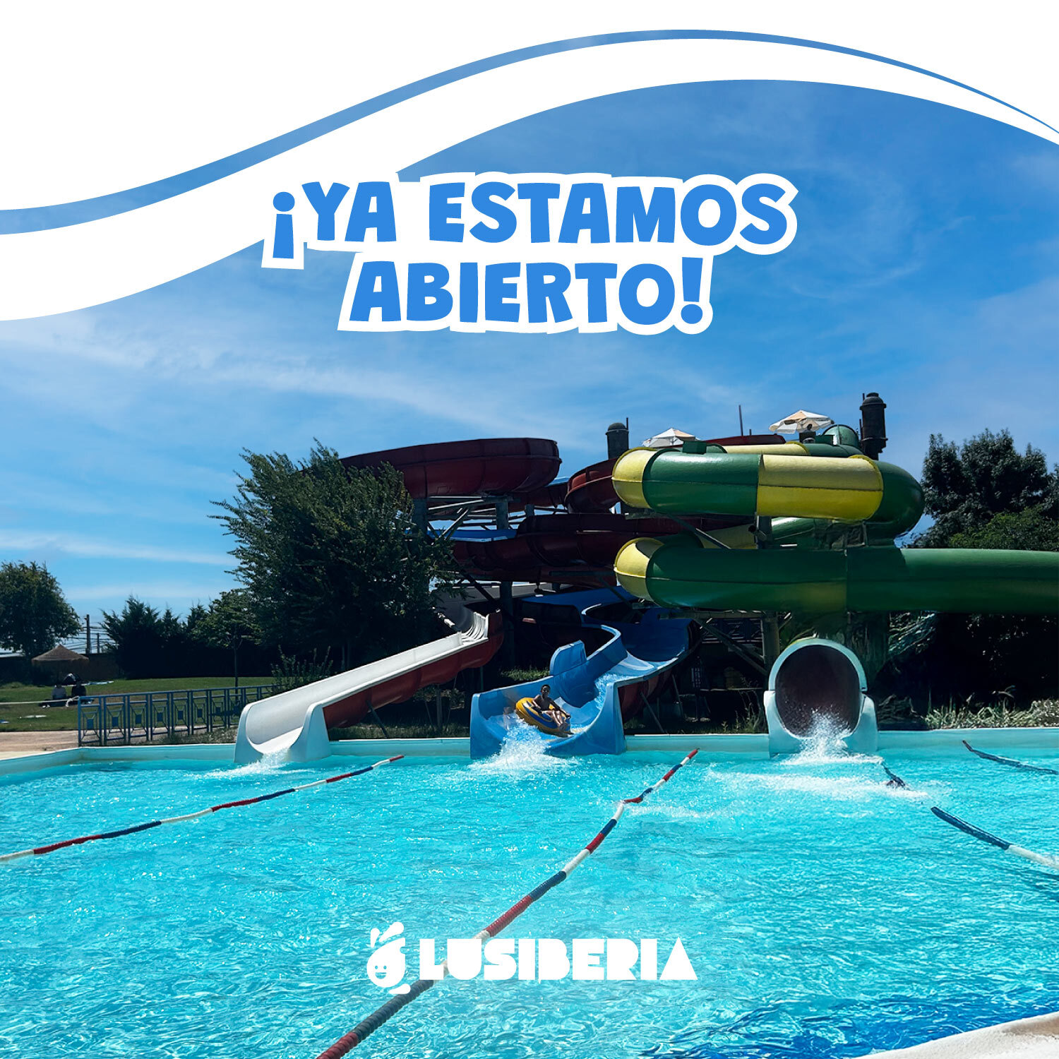 ¡ATENCIÓN BAÑISTAS! ¡ESTAMOS ABIERTOS!